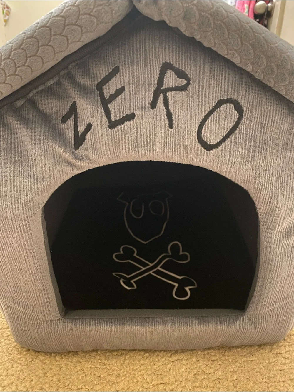 Disney Nightmare Before Christmas Zero Dog House Bed
